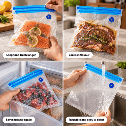 Reusable Vacuum Sealer Bags