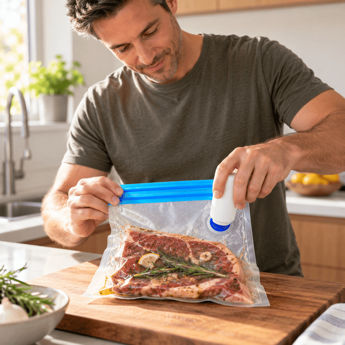 Reusable Vacuum Sealer Bags